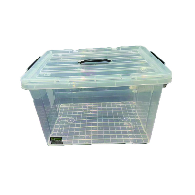 润泰博源 RTBY-6652 61.5*43*33cm 透明收纳箱 (计价单位:个) 透明色
