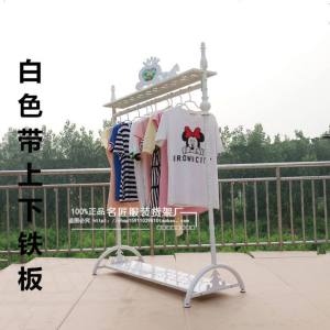 欧式铁艺衣帽架挂衣架落地创意卧室衣服挂架时尚服装店展示架