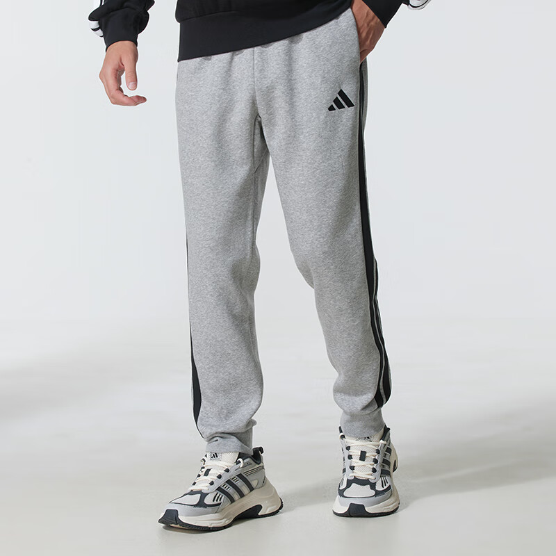 阿迪达斯 (adidas)男裤针织长裤新款加绒运动裤休闲裤JE6318 ZP