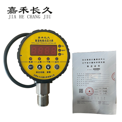 嘉禾长久 数显电接点压力表(带辽宁省级检定证书) HC-Y810 台
