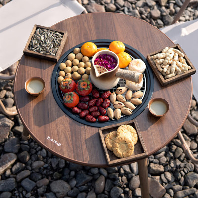 大迈围炉煮茶烧烤炉-琥珀松林