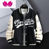 七斓潮牌棒球服男生ins大码宽松百搭休闲夹克韩版潮流美式外套