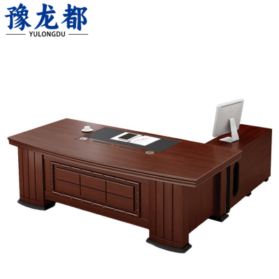 豫龙都班桌+柜2.4m张