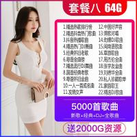 [补贴10%]车载u盘音乐高音质2020车用最新歌汽车优盘无损歌曲高品质网红热歌经典老歌M 官方标配 ⑧[64/G黑胶芯