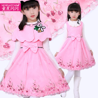 儿童裙子春秋女宝宝公主裙童装女童连衣裙春装2018新款