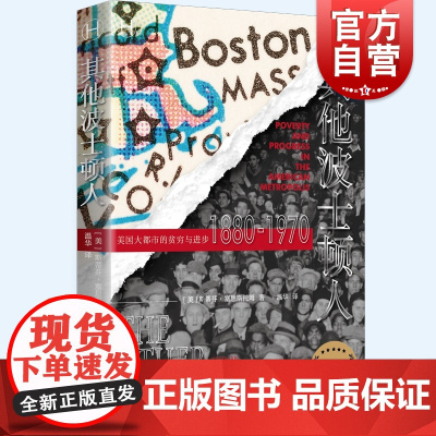 其他波士顿人:美国大都市中的贫穷与进步1880-1970 班克罗夫特奖获奖作品斯蒂芬塞恩斯托姆著作上海译文出版社历史学经