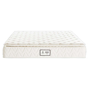 汉诺鑫威压缩卷包床垫席梦思独立弹簧天然乳胶超软折叠D款厚约24cm/软硬两用[天然乳胶+布袋簧+硬质绵]