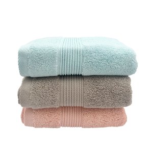 铁美风华 简约条纹毛巾 均码 1条