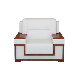 合祥源 接待沙发真皮单人沙发 1120*880*890mm/张