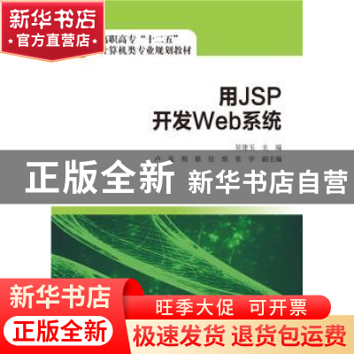 正版 用JSP开发Web系统 吴建玉主编 中国电力出版社 978751238038