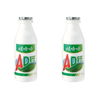 娃哈哈AD钙奶儿童饮料含乳风味饮品原味220ml*2瓶