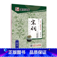 [正版]书籍字帖楷书成人练字经典文化系列字帖宋词三百首荆霄鹏硬笔书法临摹练字本