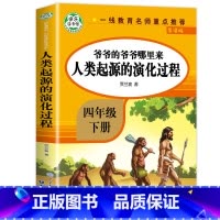 [人教版]人类起源的演化过程 [正版]十万个为什么四年级下册 苏联米伊林人民教育出版社快乐读书吧必读的课外书 曹文轩人教