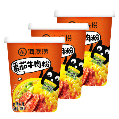 海底捞-番茄牛肉粉119g/碗*3碗