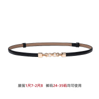 啄木鸟女士皮带细款2025新款配连衣裙子真皮高级感牛皮装饰裤腰带