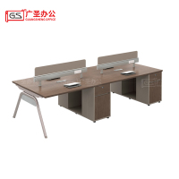 GS 办公桌屏风工位电脑桌四人位 2800*1200*1050mm