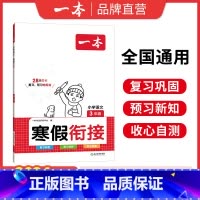 [语文]寒假衔接 小学六年级 [正版]寒假衔接阅读口算练字帖小学语文数学寒假作业语文寒假阅读字帖数学口算计算训练 一二三