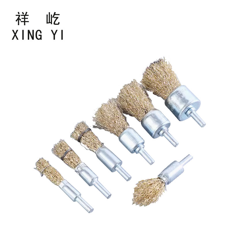 祥屹 电动角磨机钢丝刷 笔形6mm杆 套