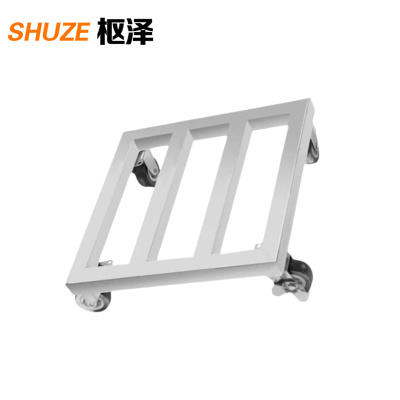 枢泽 不锈钢移动托架 350*350*68mm 个
