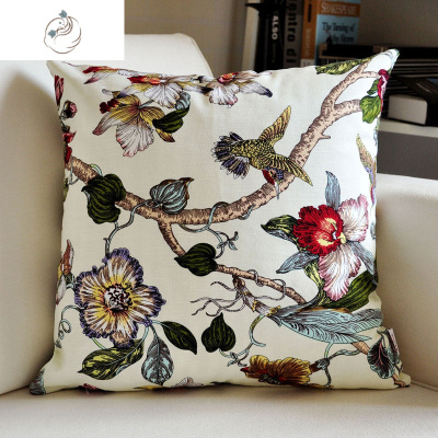 复古新中式沙发抱枕套腰枕大靠枕床头靠垫大靠背垫布艺枕头垫腰枕舒适主义