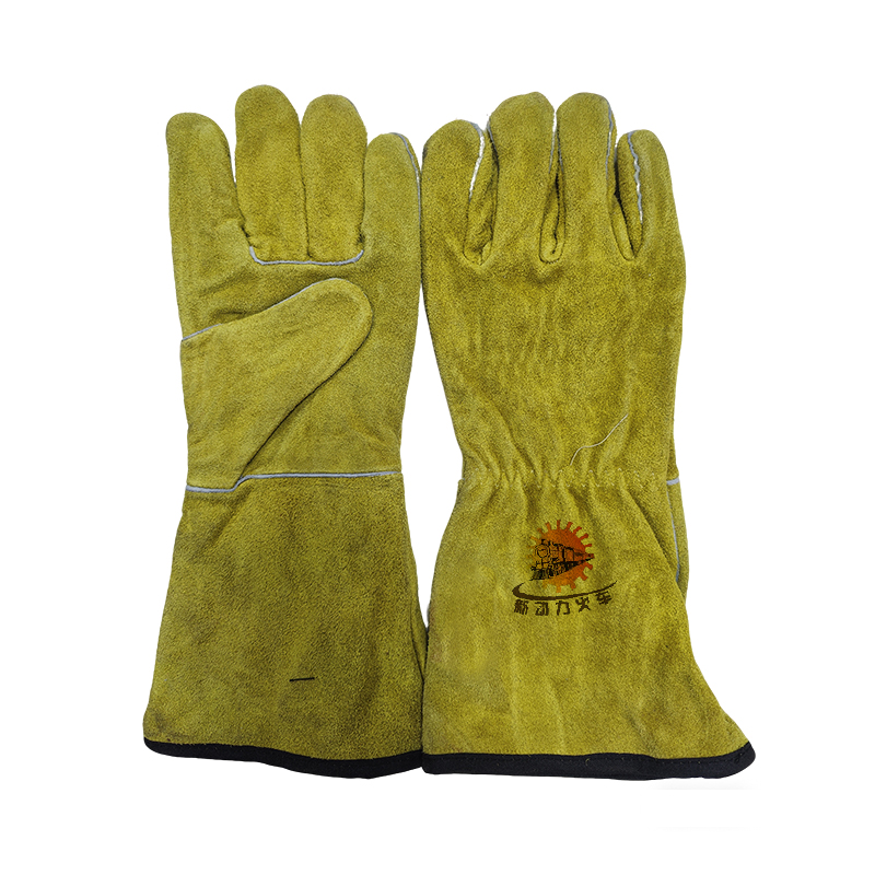 新动力火车 棉电焊手套 长款 副
