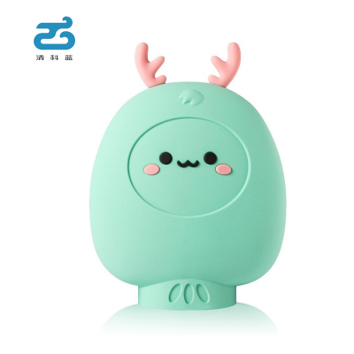 可微波炉加热的暖手宝-清科蓝注水暖手宝暖宫贴硅胶热水袋暖水袋暖手袋女生暖手宝暖宝宝注水热水袋