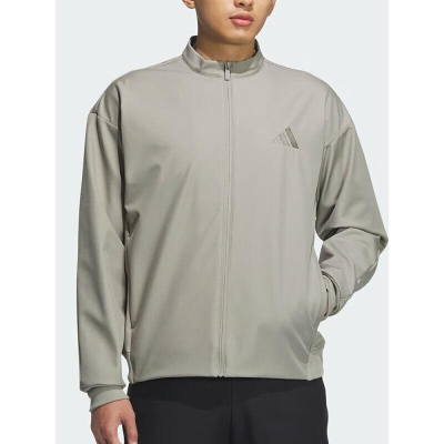 阿迪达斯 (adidas)外套男士新款运动服梭织立领夹克 JY6952 C