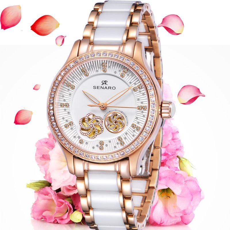 进口机芯女表款时尚休闲防水镂空女表优雅复古腕表瑞士品牌女表6002l