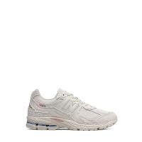 新百伦(New Balance)中性跑鞋翻毛皮拼接纺织透气缓震休闲运动跑