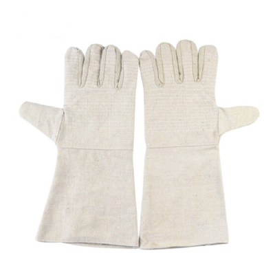 誉丰YL-5024双层长款原棉纯棉帆布手套