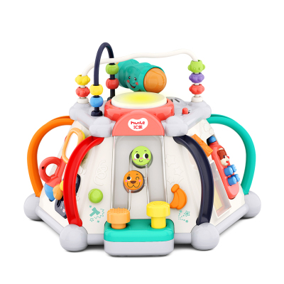 汇乐玩具806C快乐小天地充电版儿童玩具早教益智婴儿宝宝过家家玩具六面体男孩女孩生日礼物