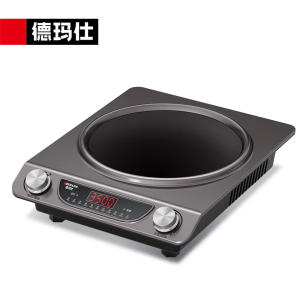 德玛仕DEMASHI商用电磁炉凹面大功率家用电磁灶3500w爆炒食堂酒店厨房用 BC-3500N