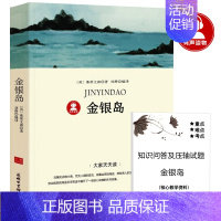 金银岛 [正版]小学生五年级课外书阅读经典书目 窗边的小豆豆春秋故事手绢上的花田中国诗书故事古代贤哲贤者失落的一角乌丢丢