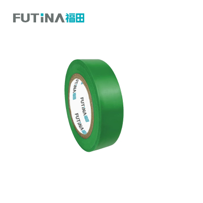 福田 绝缘胶带 绝缘阻燃防水防潮耐磨不脱胶 绿15m*20mm*0.15mm 单位:卷