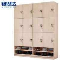 铭思达更衣柜三层12门台