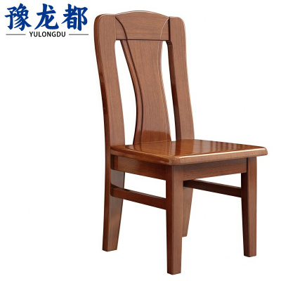 豫龙都餐椅实木把