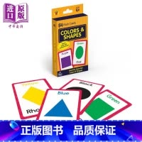 [正版]颜色和形状单词卡片 2-4岁幼儿 儿童益智游戏 Carson Dellosa Colors and Shape
