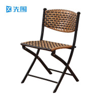 先围 藤编凳子 折叠坐高35cm 个