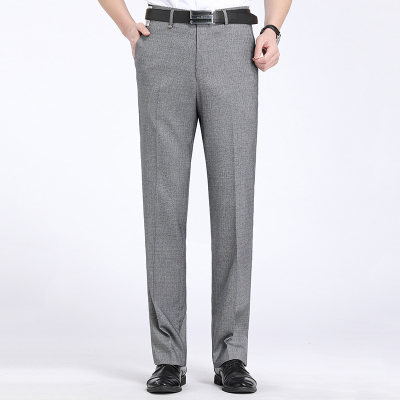 2018春夏薄款正品湘牧西裤男宽松直筒商务休闲直筒男士西服裤男士长裤