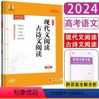 高考 现代文阅读+古诗文阅读 全国通用 [正版]2024版53语文现代文阅读+古诗文阅读高考 五年高考三年模拟语文 53