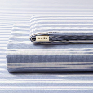 加厚老粗布床单单件亚麻棉麻夏季100原棉凉席床单单三件套单双人