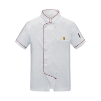 博步禾 厨师服 短款 件