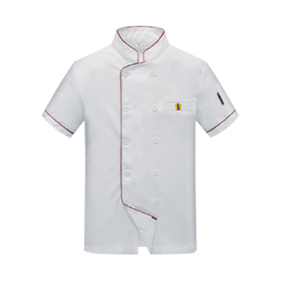 博步禾 厨师服 短款 件