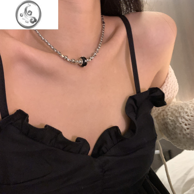 JiMi酷酷的~个性锁骨链 中性冷淡风项链女高级设计感小众配饰ins颈链