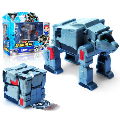 核晶少年玩具合金变形机甲合体刻和心核心机器人夺晶战兽手表全套夺晶战兽亚瑟熊YS8020E
