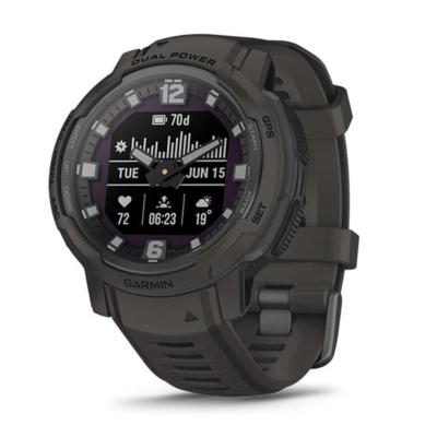 Garmin太阳能充电续航智能运动手表男女款户外军规耐用防水