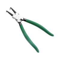 长鹿 工业级浸塑挡圈钳(孔弯) 孔弯7”