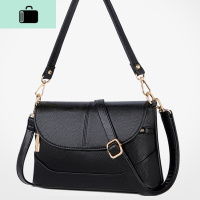 夏季时尚包包女手提包斜跨中年女包妈妈包老人斜挎小包软皮NEW LAKE女斜挎包