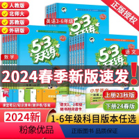 [语文+数学+英语]人教版★套装推荐 三年级上 [正版]2024春53天天练人教版一年级二年级三四五六年级上下册全套语文