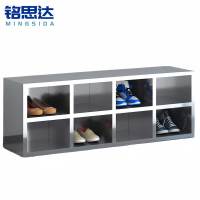 铭思达不锈钢鞋柜单面8格个